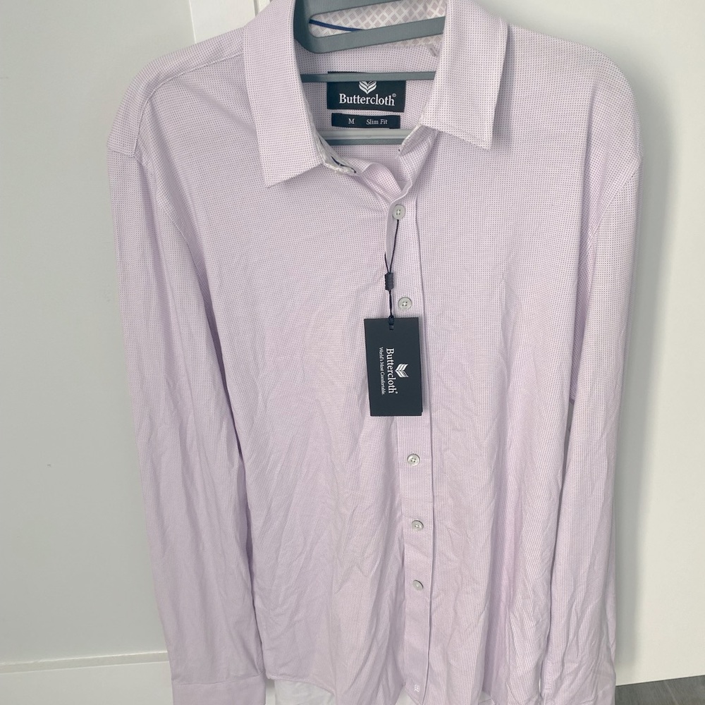 Medium light pink Buttercloth shirt